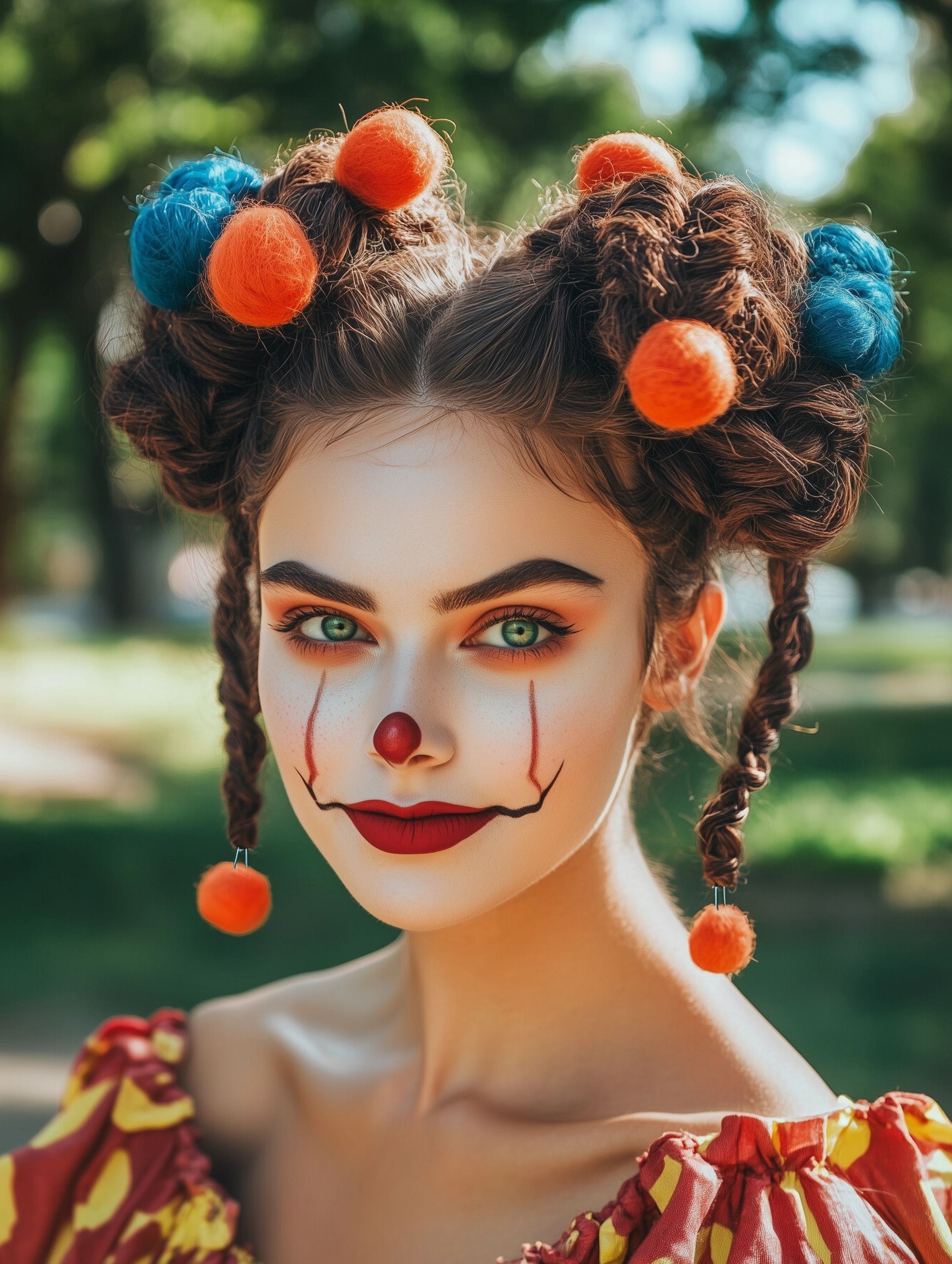 30 Clown Hairstyles: Bold, Fun, and Whimsical Looks for Halloween and ...