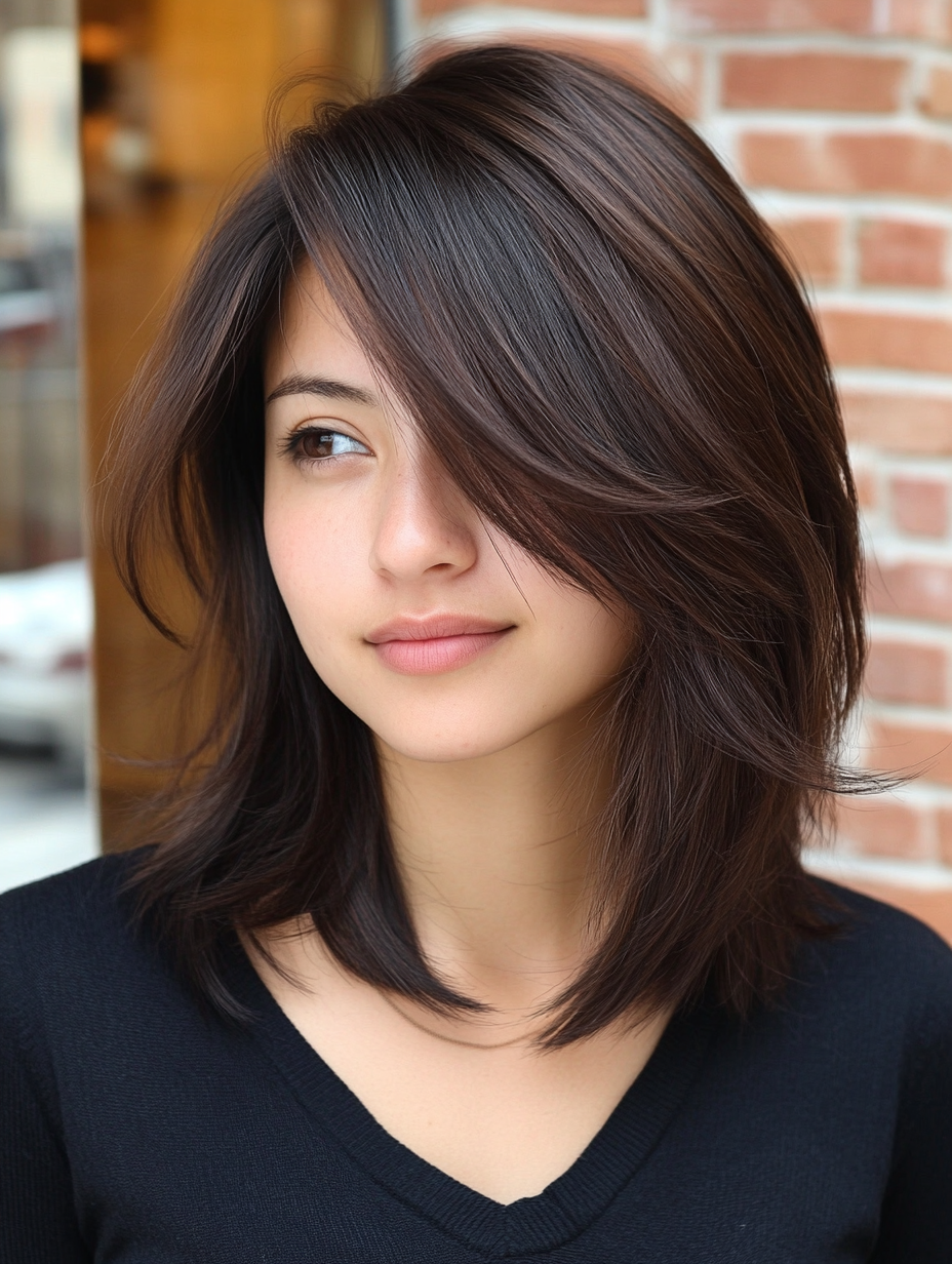27 Stunning Haircuts with Side Bangs You Need to Try